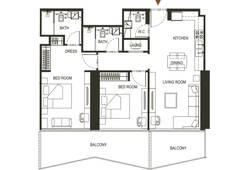 2 bedroom apartment